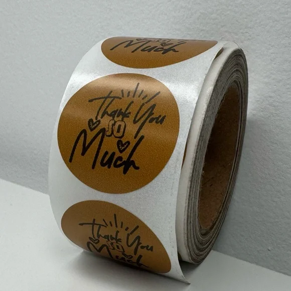 Thank You so much Sticker | shipping supplies sticker labels new - Picture 3 of 13